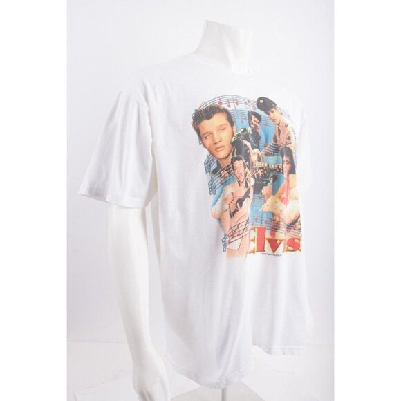 Elvis Presley Mens Graphic T-Shirt Top Size XL Direct From Graceland - Picture 2 of 6